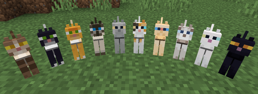New Cats - เนื้อหา Village & Pillage ใน Minecraft 1.14