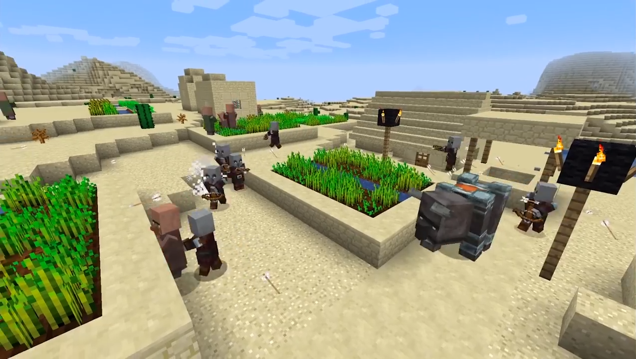 PillagersMinecon - เนื้อหา Village & Pillage ใน Minecraft 1.14