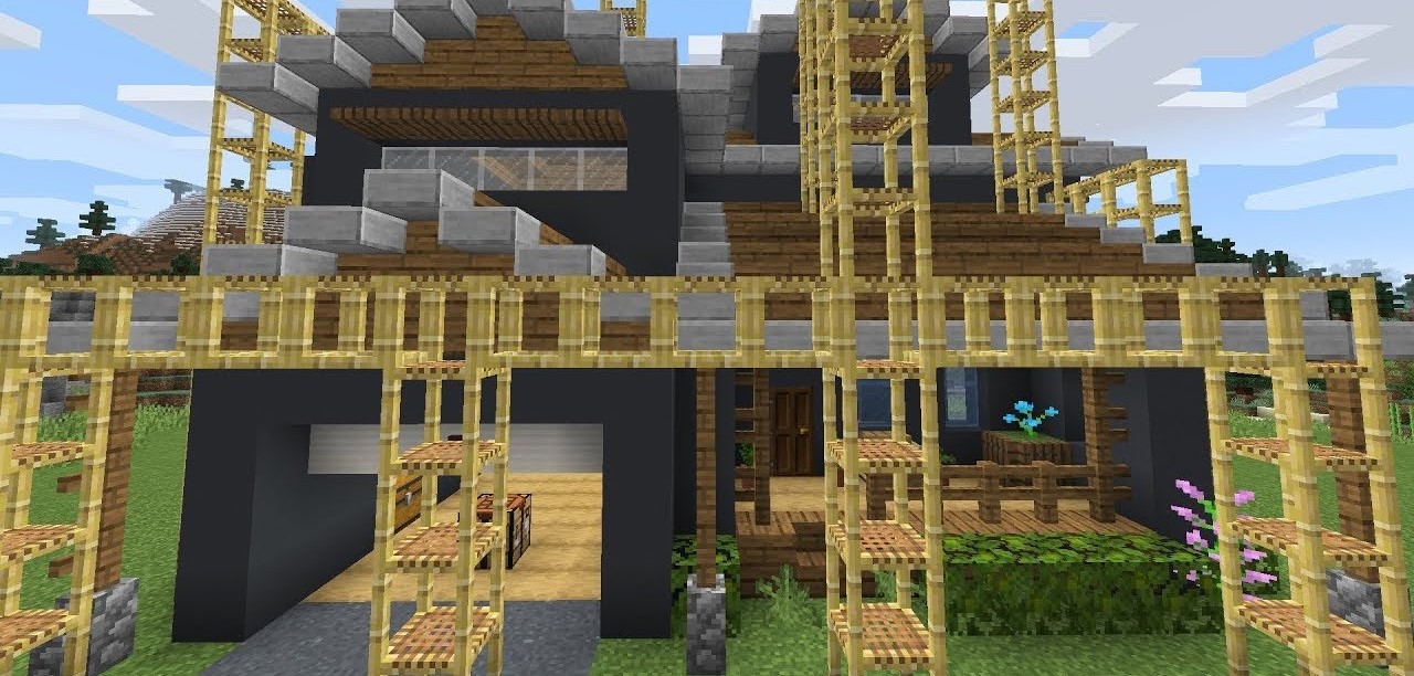 Scaffolding - เนื้อหา Village & Pillage ใน Minecraft 1.14