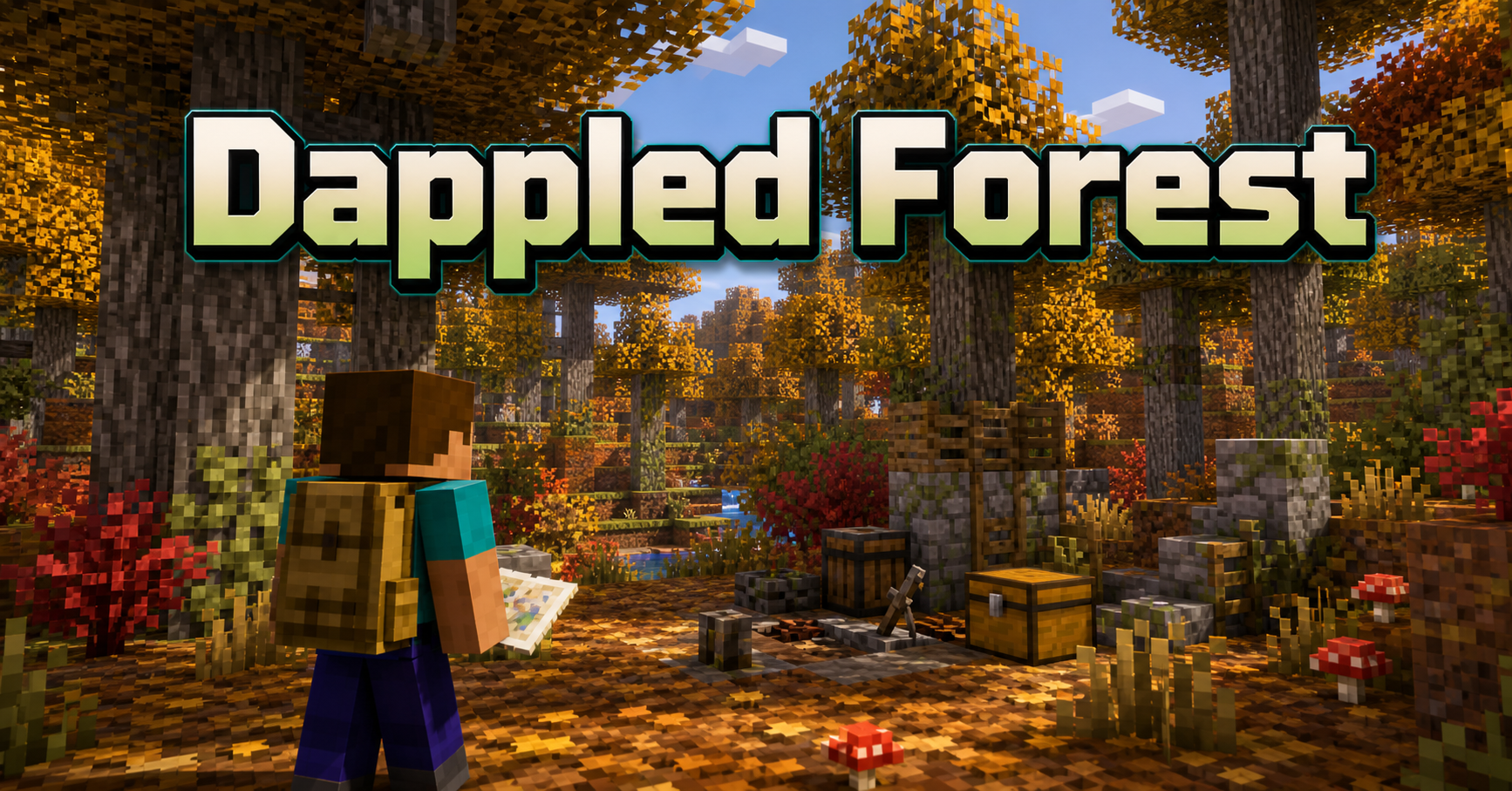 ภาพข่าว Dappled Forest ไบโอมใหม่ใน Minecraft
