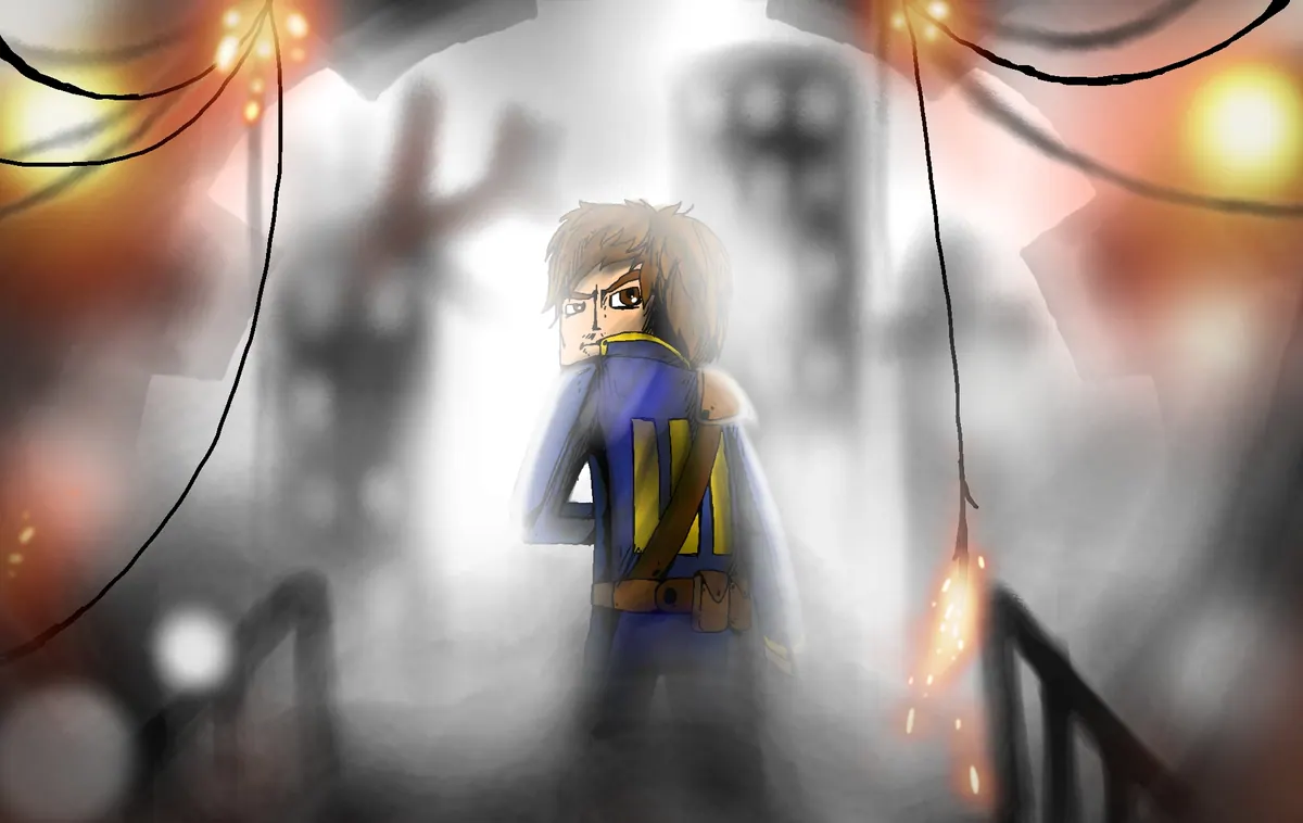 Mine never change Fallout4 ภาพพื้นหลัง Minecraft แนวนอน
