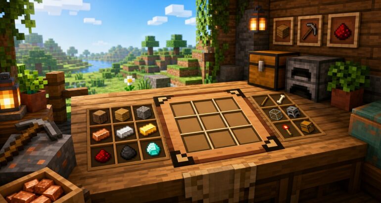 ตารางคราฟ Minecraft ภาษาไทย 1.21.11 รวม 1,063 สูตร ตารางคราฟ Minecraft ภาษาไทย 1.21.11 รวม 1,063 สูตร